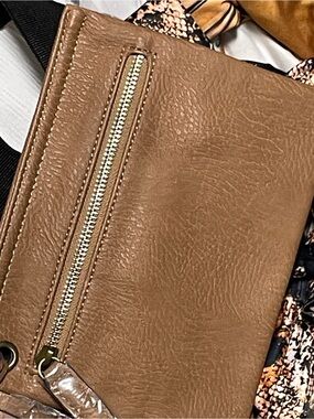 NWT Light Brown Wallet Bag